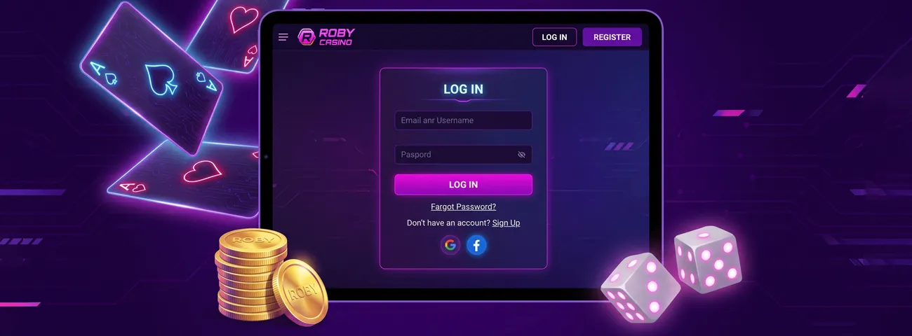 RobyCasino login
